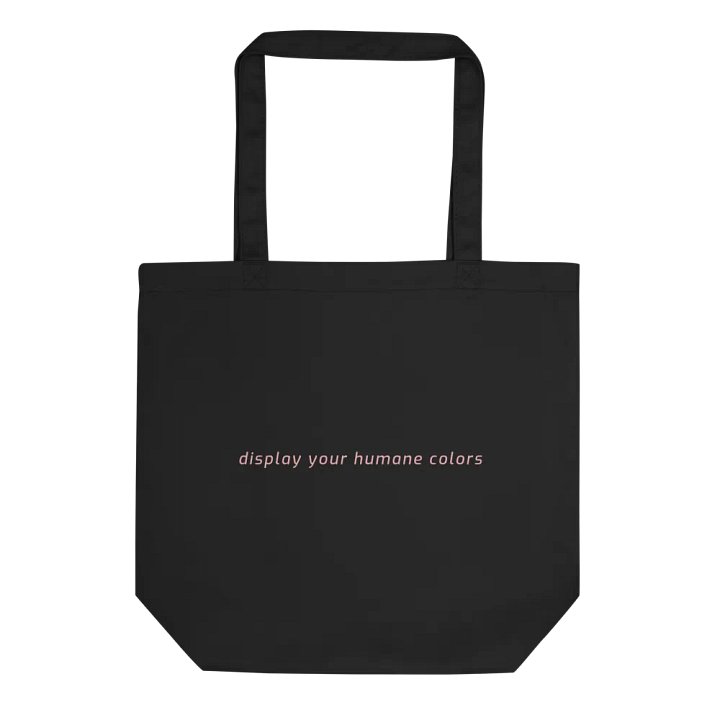 Humane Colors tote product image (2)