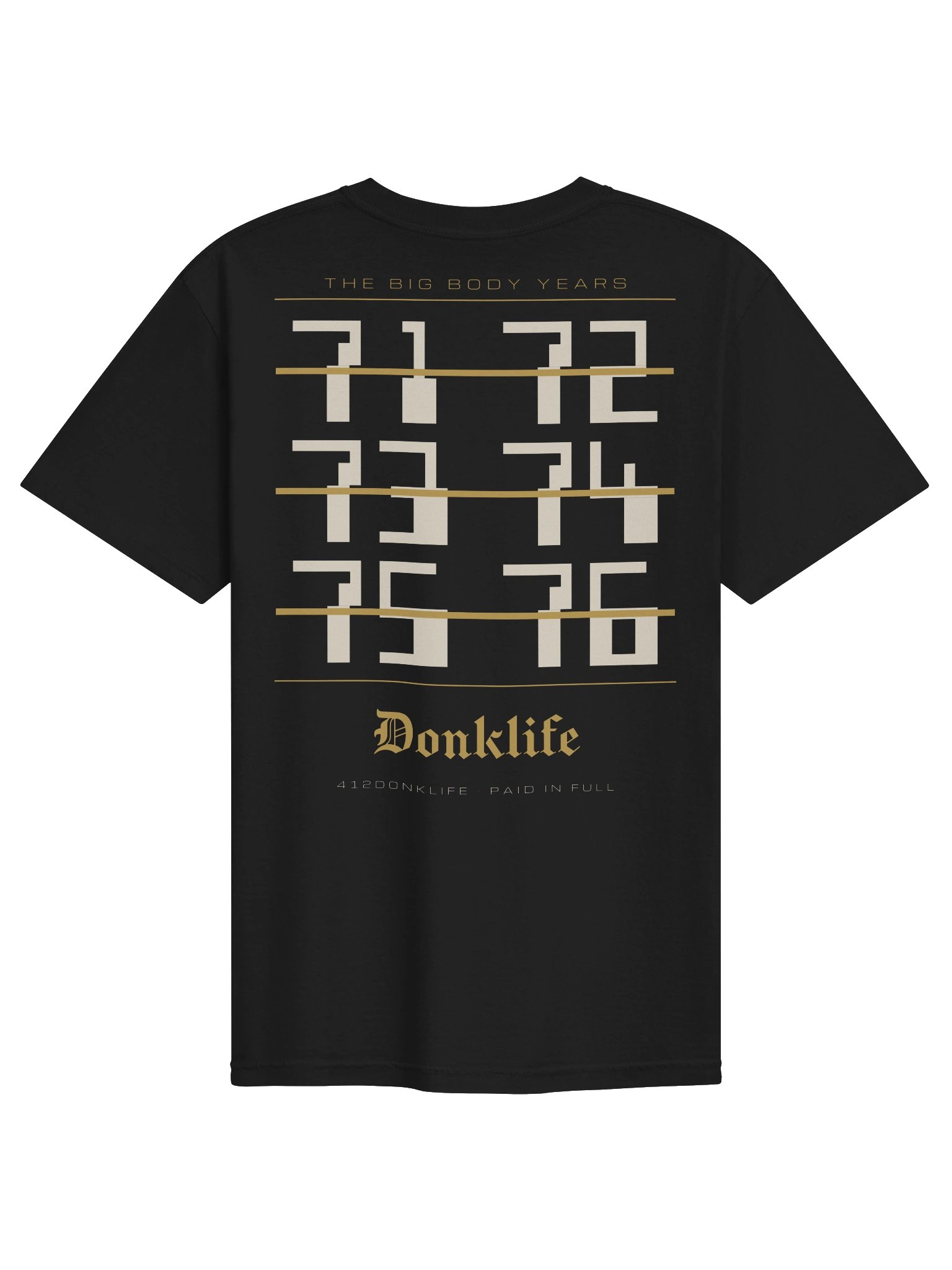 Donklife '71–'76 Tee | The Big Body Years product image (2)