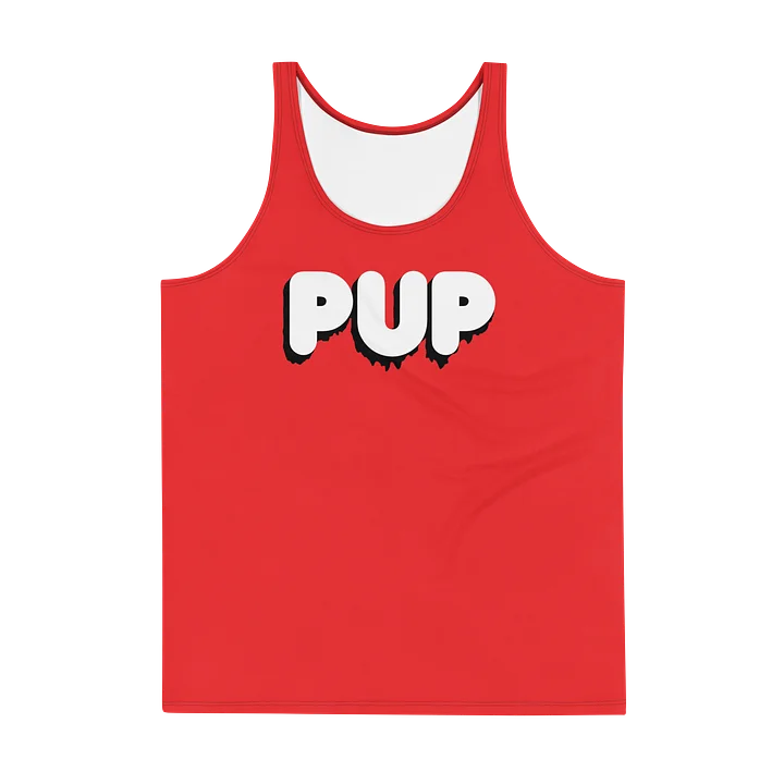 Identity Tank - PUP - Red / Black / White product image (1)