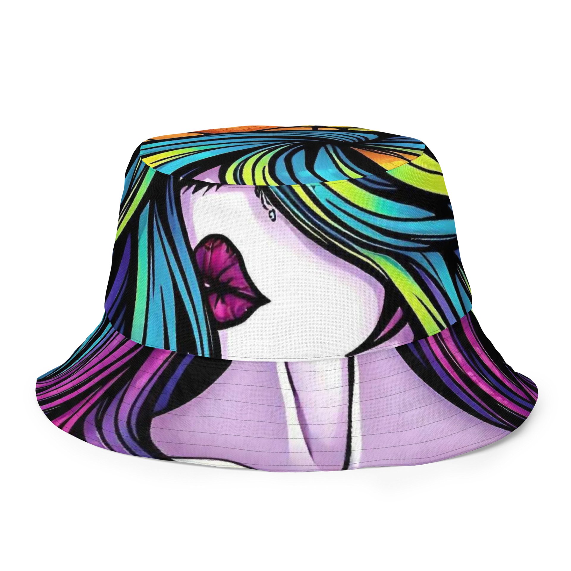 Stained Glass Dreams Reversible Bucket Hat product image (2)