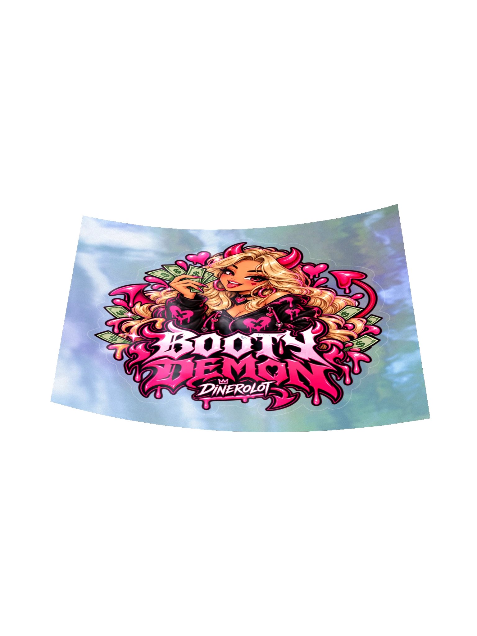 DINEROLOT Holographic Sticker Sheet - Blonde product image (6)