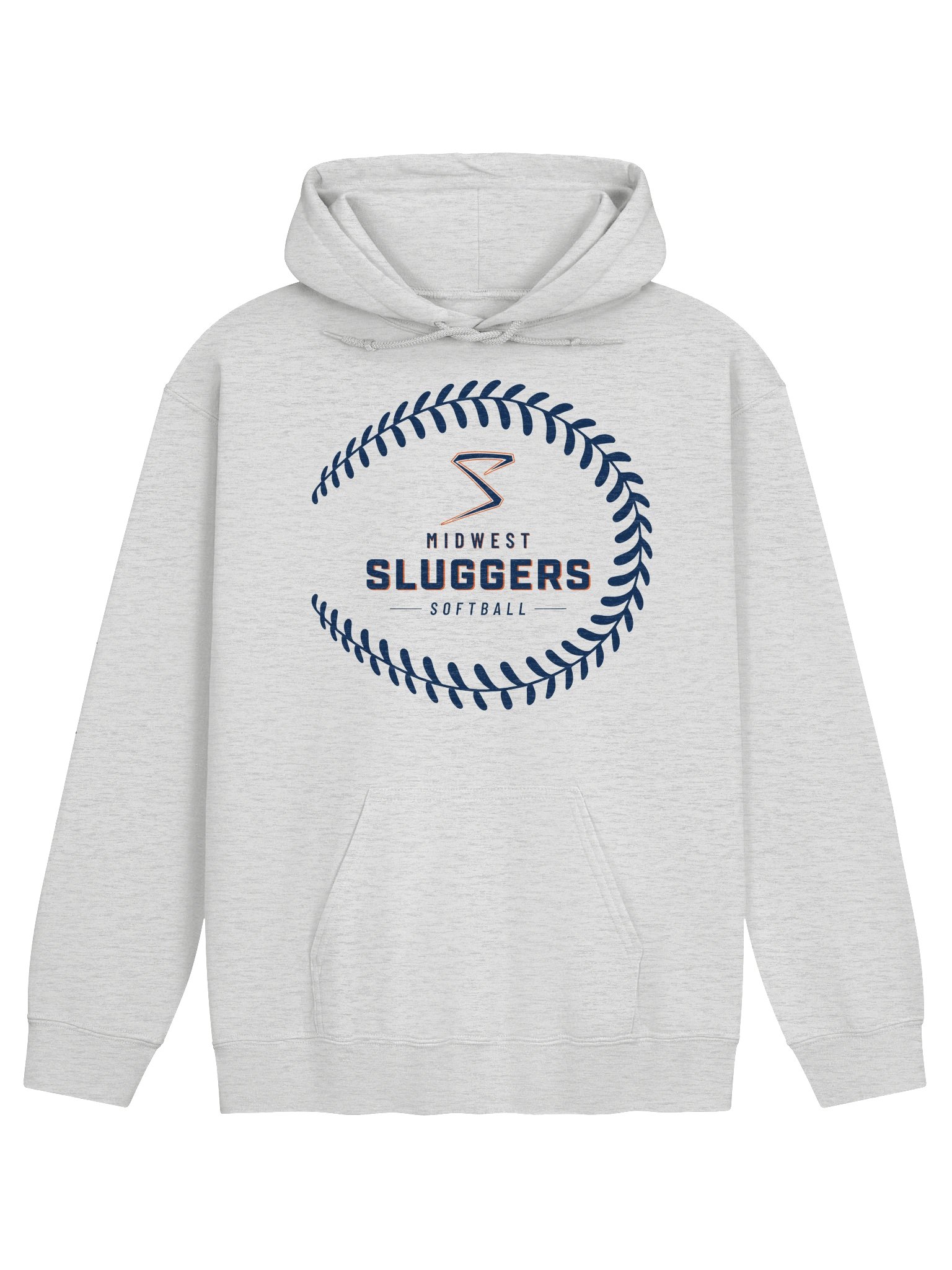 Sluggers Softball Stitch Unisex Hoodie product image (1)