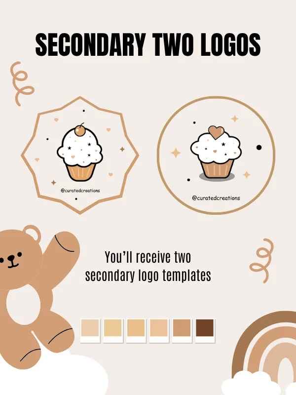 MRR/PLR Teddy Bear Logo for a Brand product image (9)