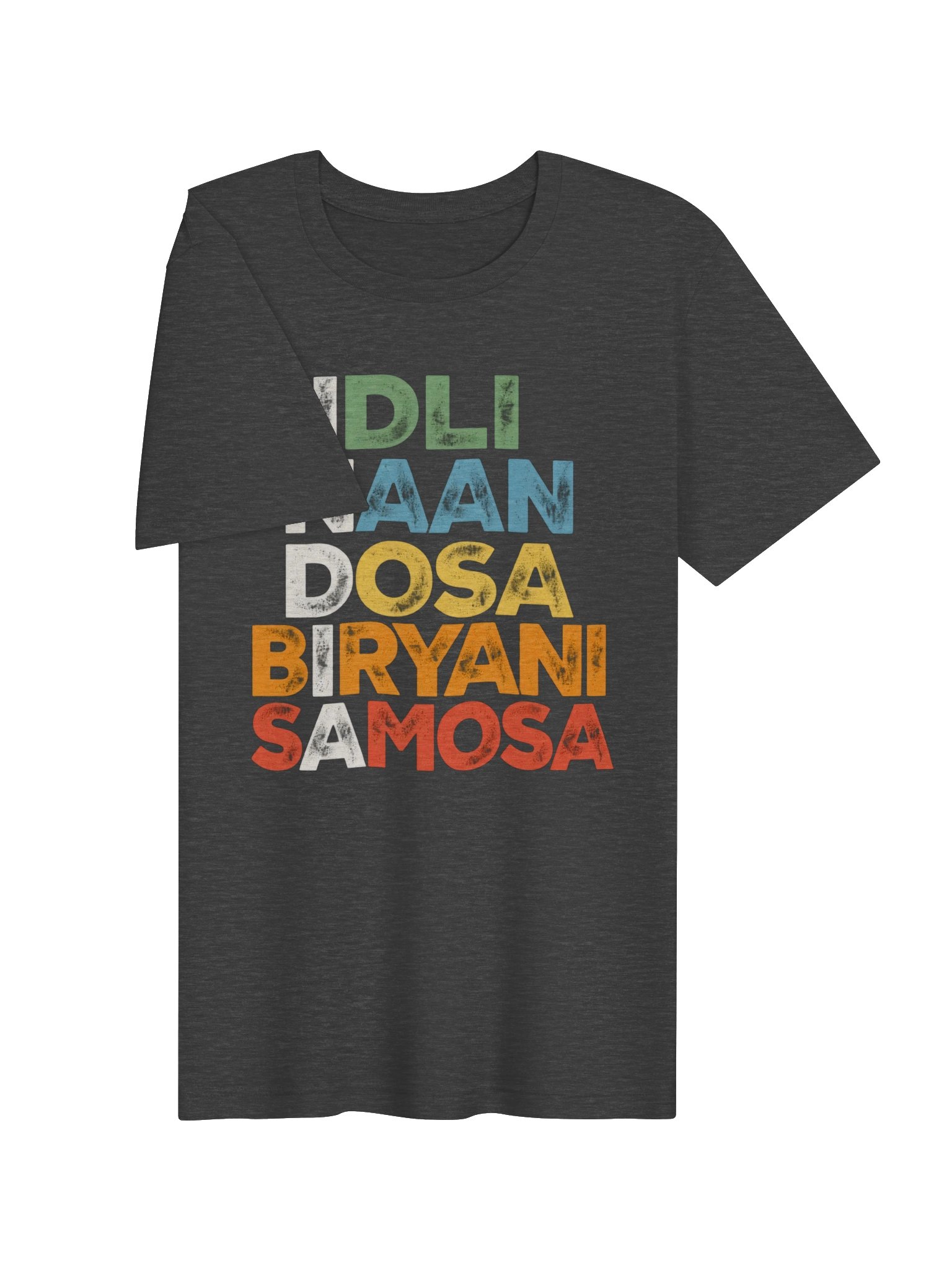 Idli Naan Dosa Biryani Samosa T-Shirt | Indian Food Lover product image (17)