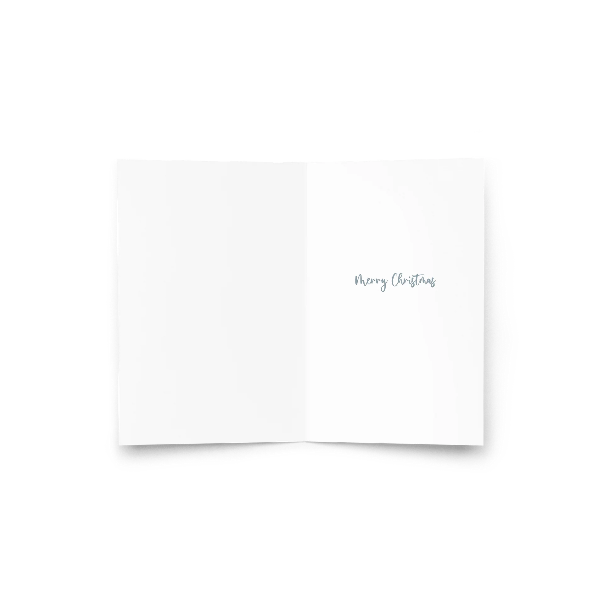 To the One I Love Penguin Watercolor Christmas Card product image (2)