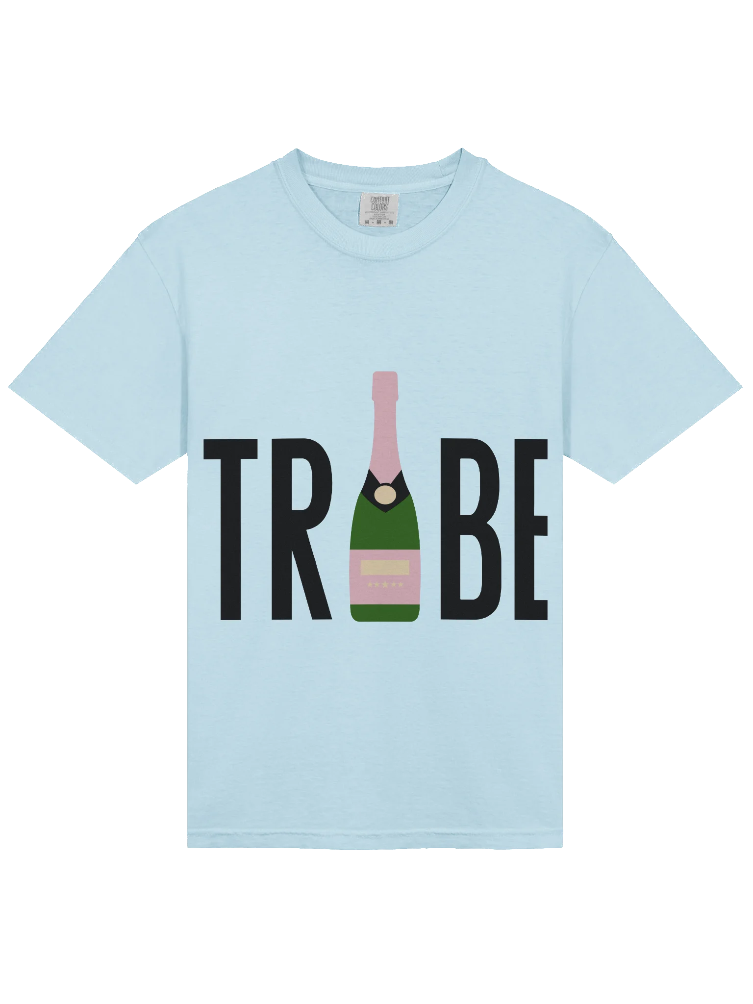👯🍾 TRIBE Champagne Bottle Shirt | Bridal Party Tee, Bachelorette Matching Outfit, Bride Squad Graphic T-Shirt product image (12)