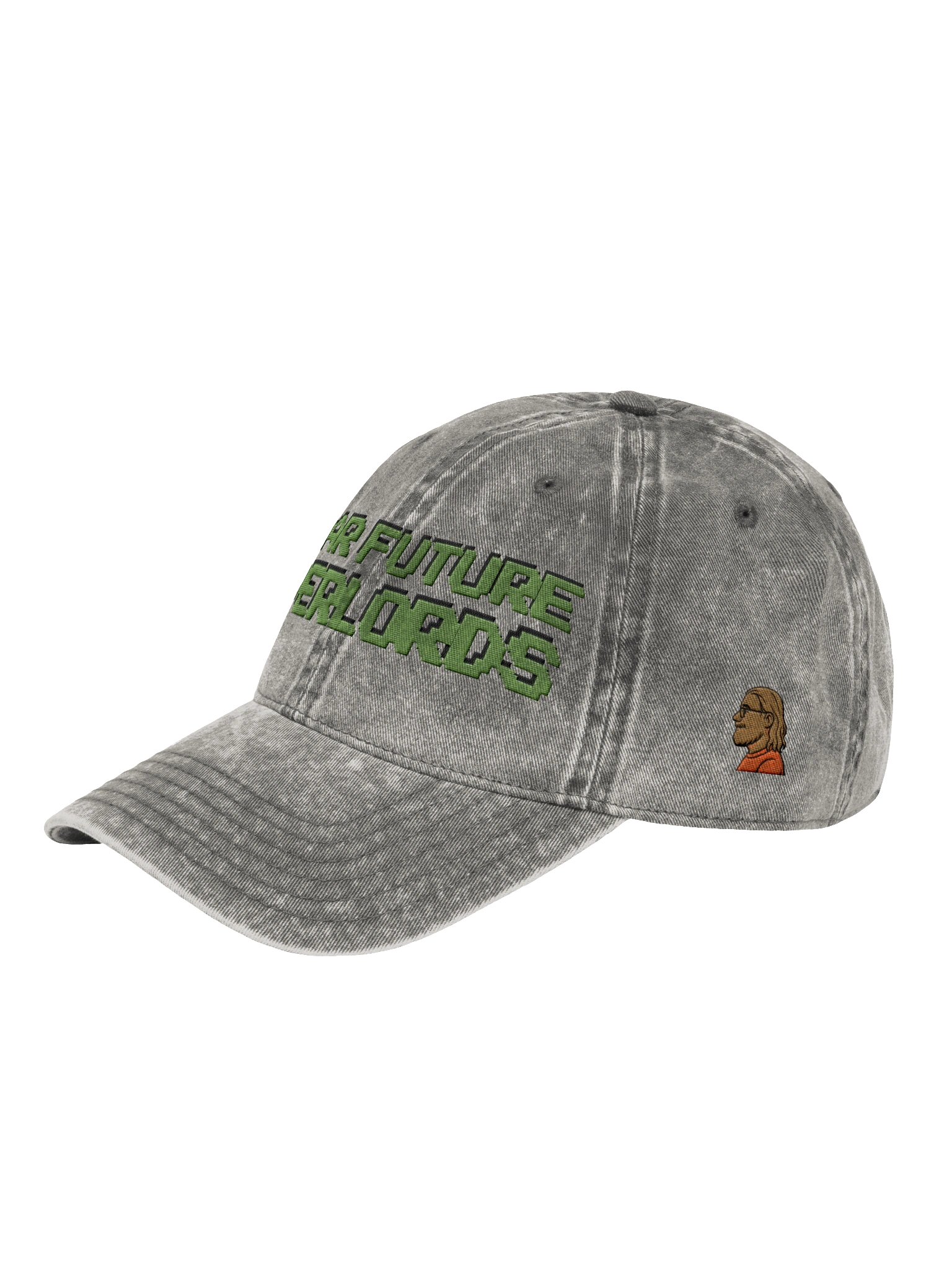 Dear Future Overlords Distressed Hat product image (3)