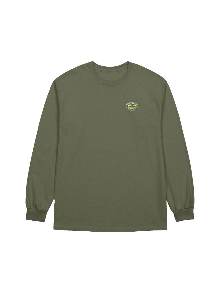Builds Crest Longs Sleeve Tee Front Logo product image (5)