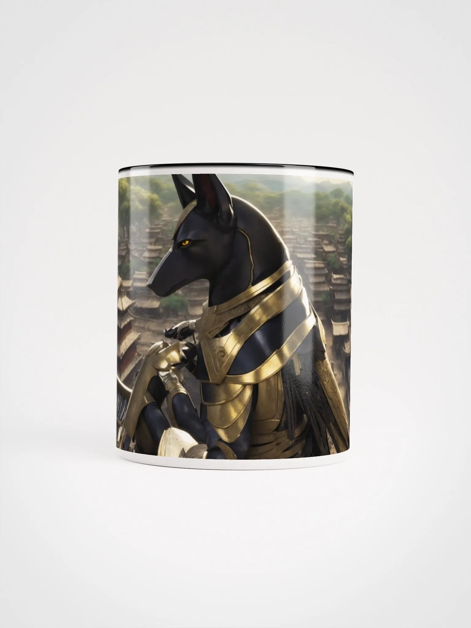 Mythical Anubis Ceramic Mug product image (9)
