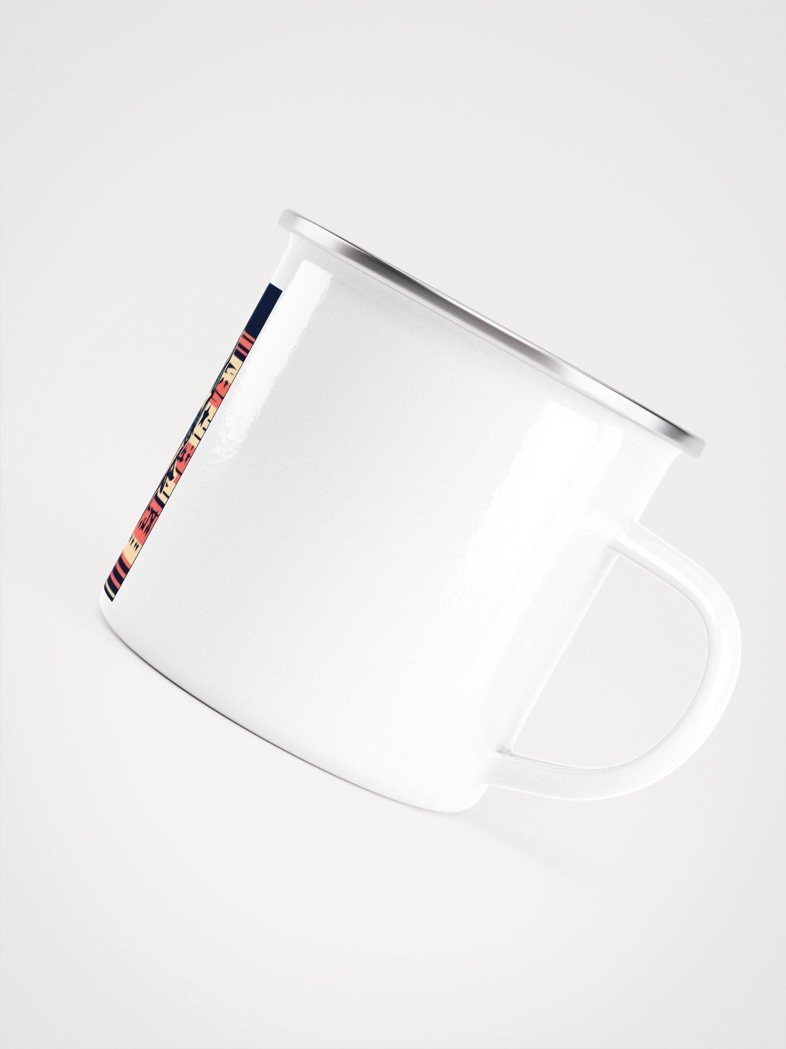 Patriotic Eagle Enamel Mug product image (5)