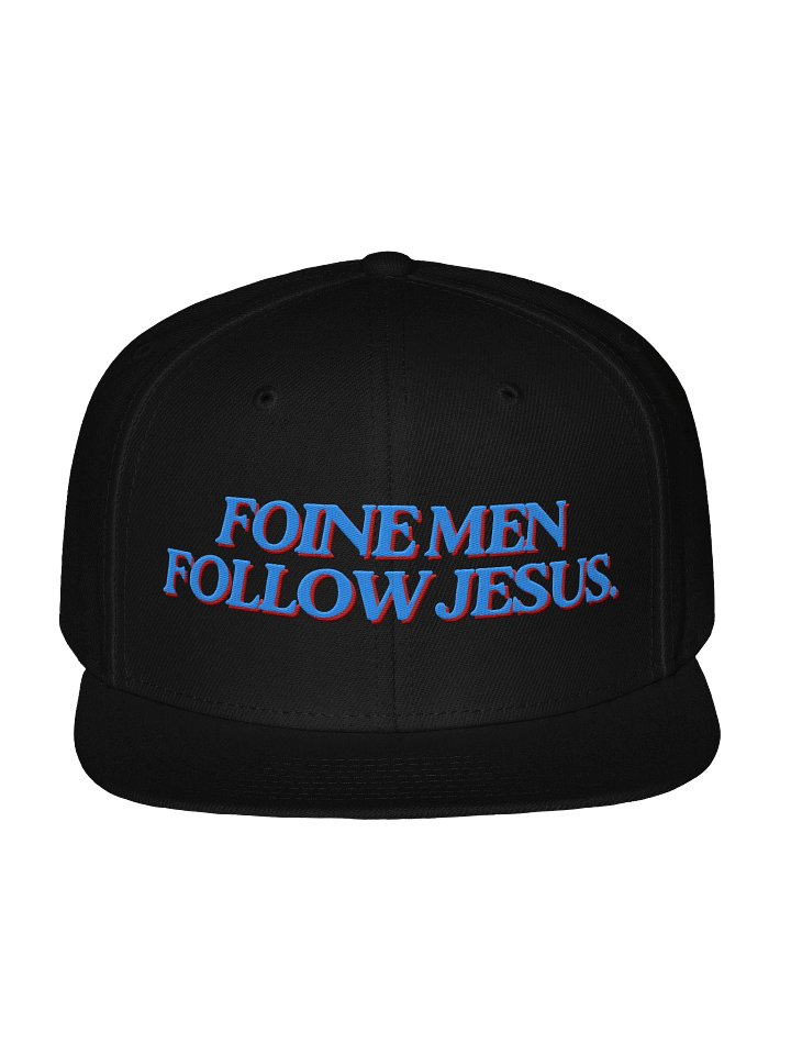 Foine Men Follow Jesus Snapback Hat product image (1)