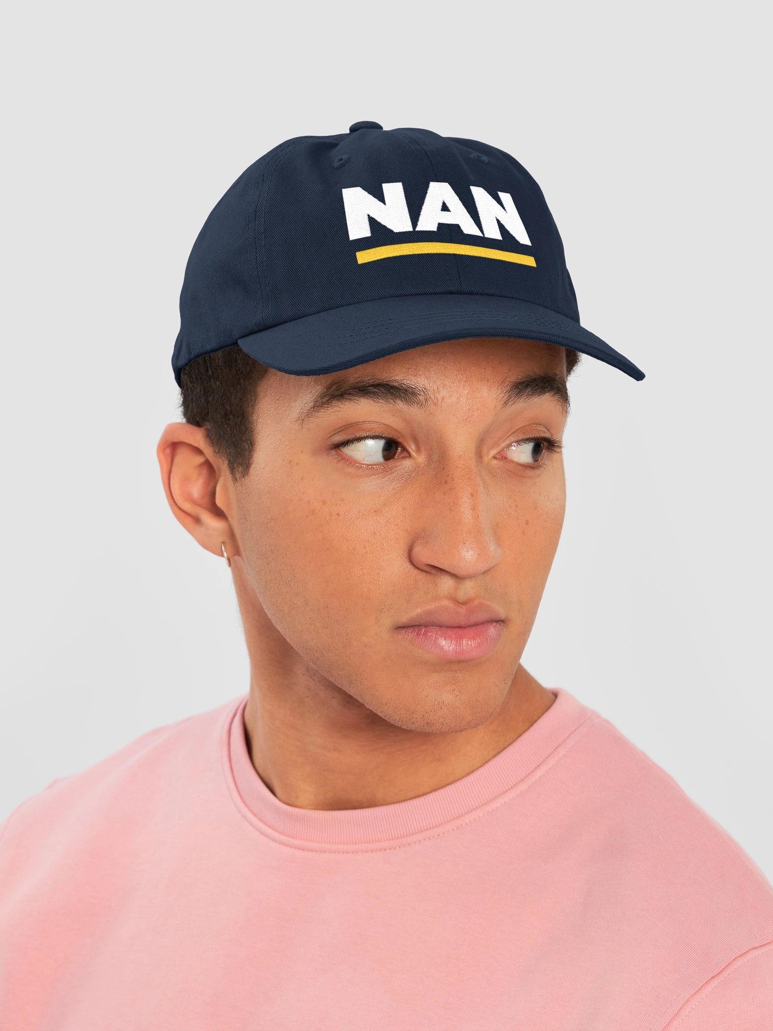NAN Embroidered Dad Hat product image (6)