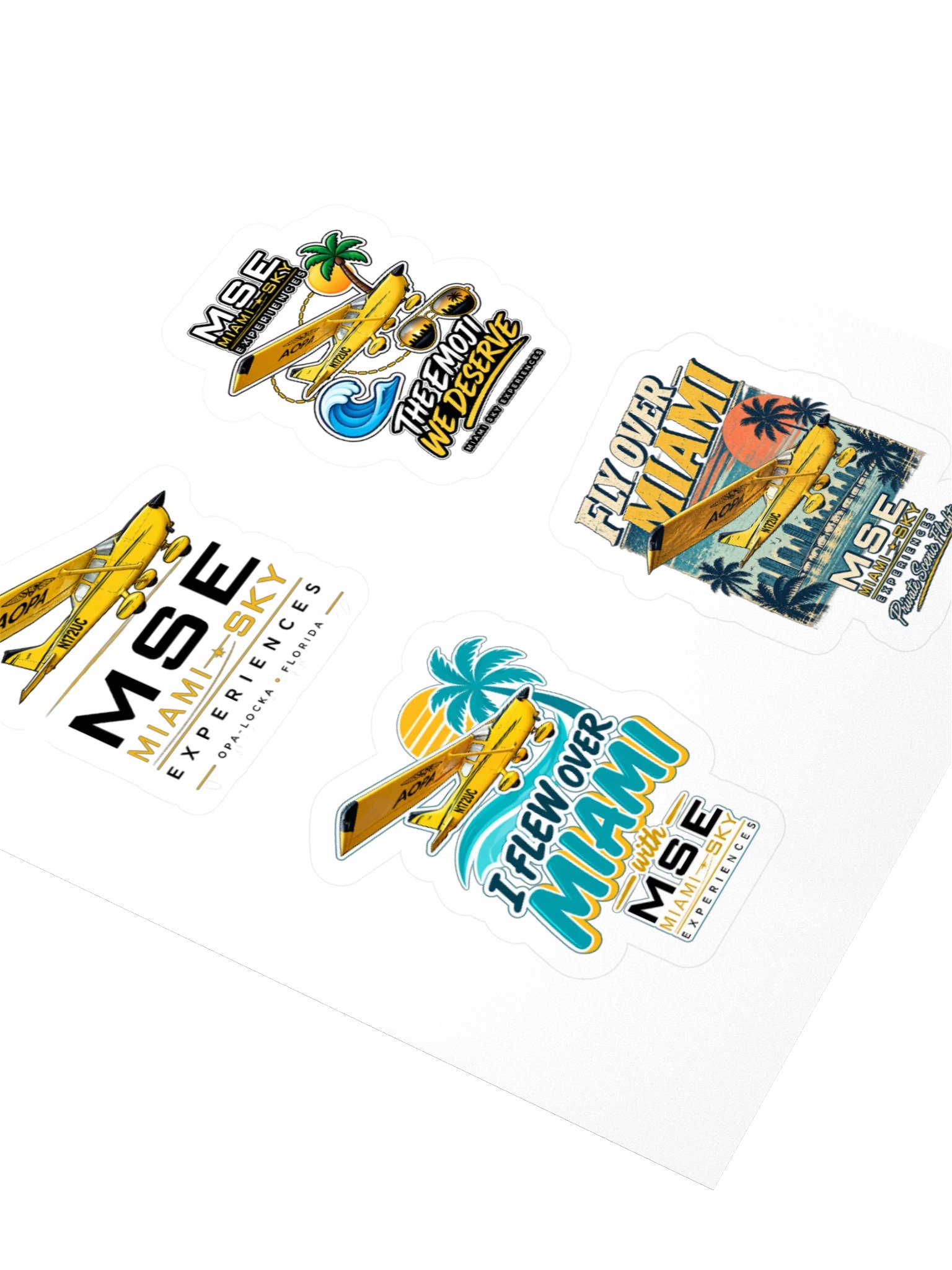 MSE Aviation Sticker Sheet — Miami Collection product image (5)
