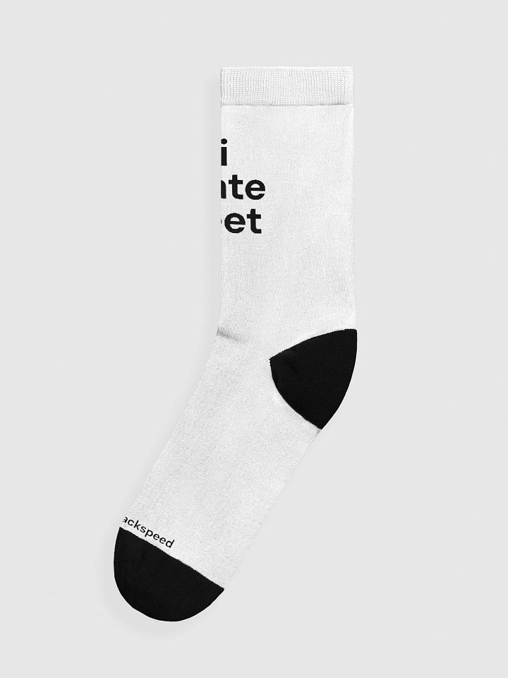 I hate feet socks product image (1)