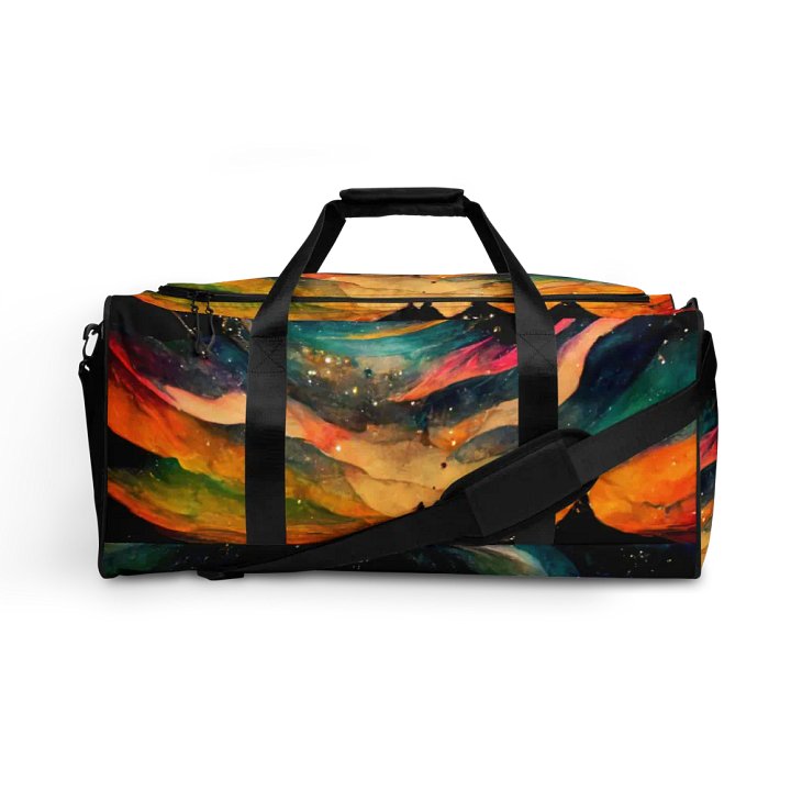 Cosmic Waves Custom Duffle Bag product image (1)