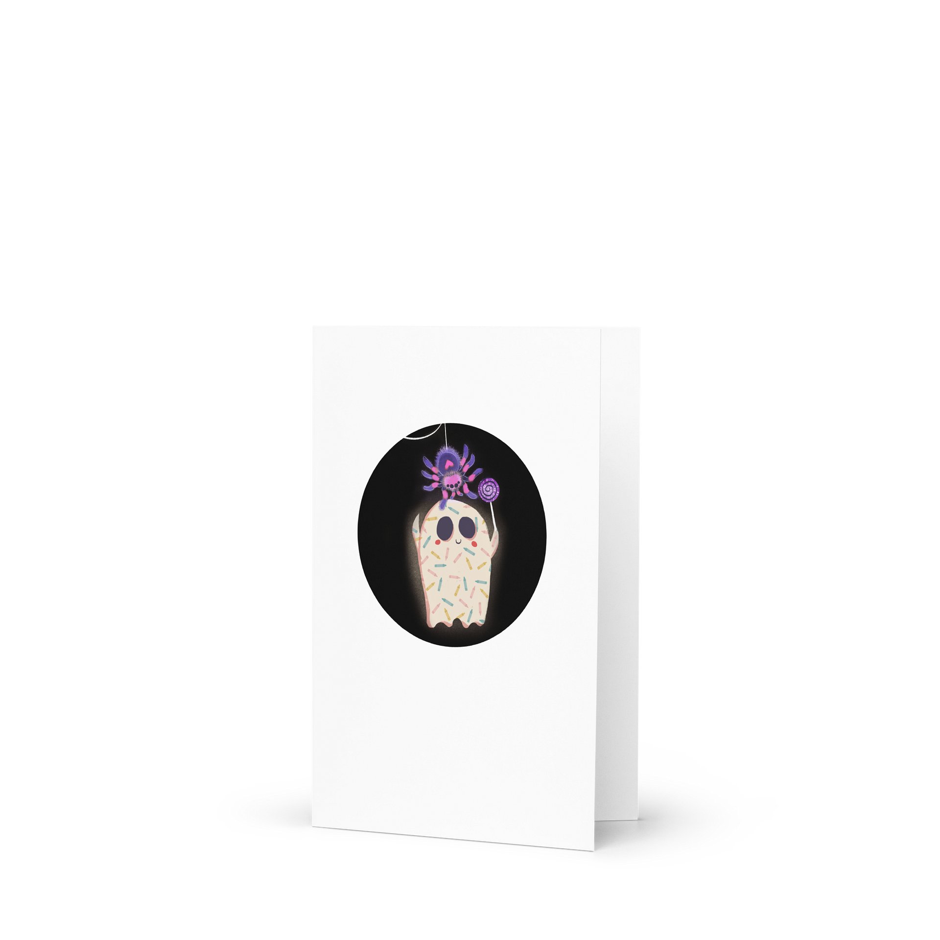 Little Ghost and the Pet Spider - Greeting Card product image (6)