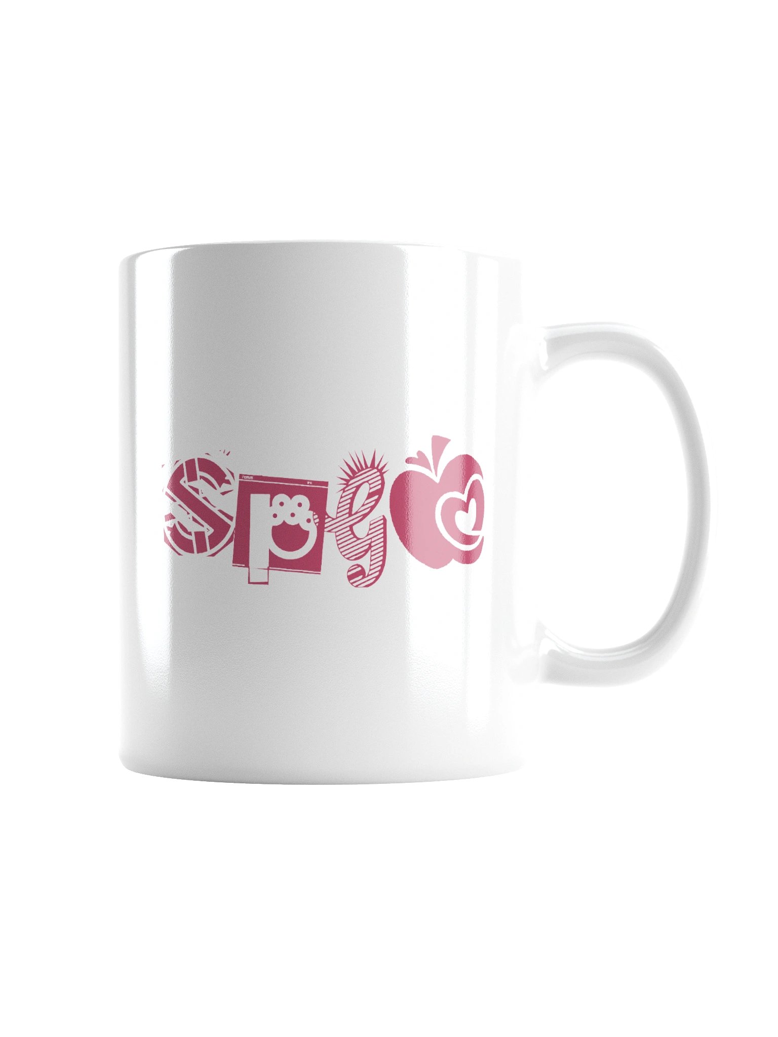 PINK/WHITE LIKE MUG product image (2)