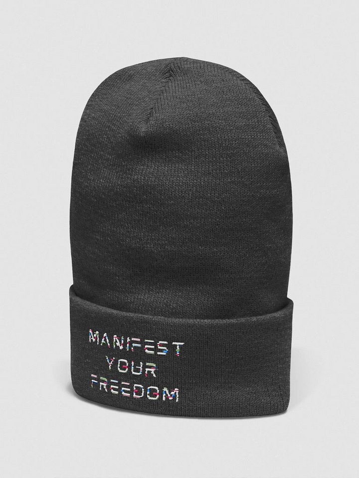 Manifest Freedom Cuffed Beanie product image (2)