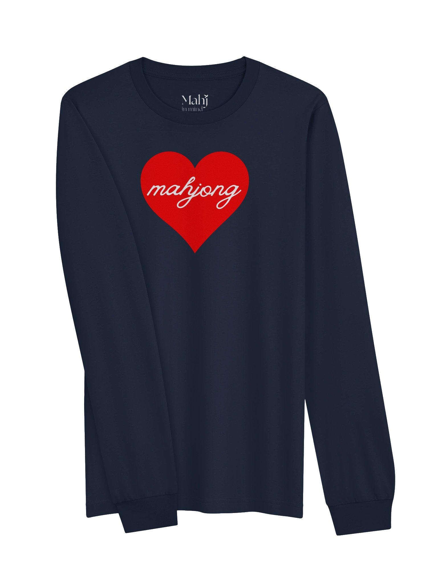 Mahjong Heart Long Sleeve Tee product image (3)