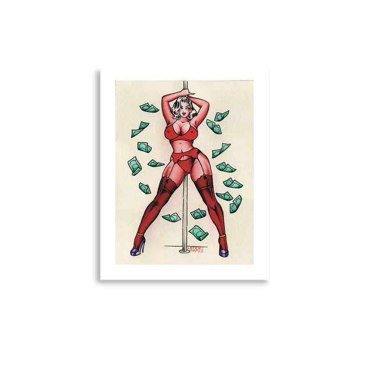 Scarlett viper - print - 11x14 product image (1)