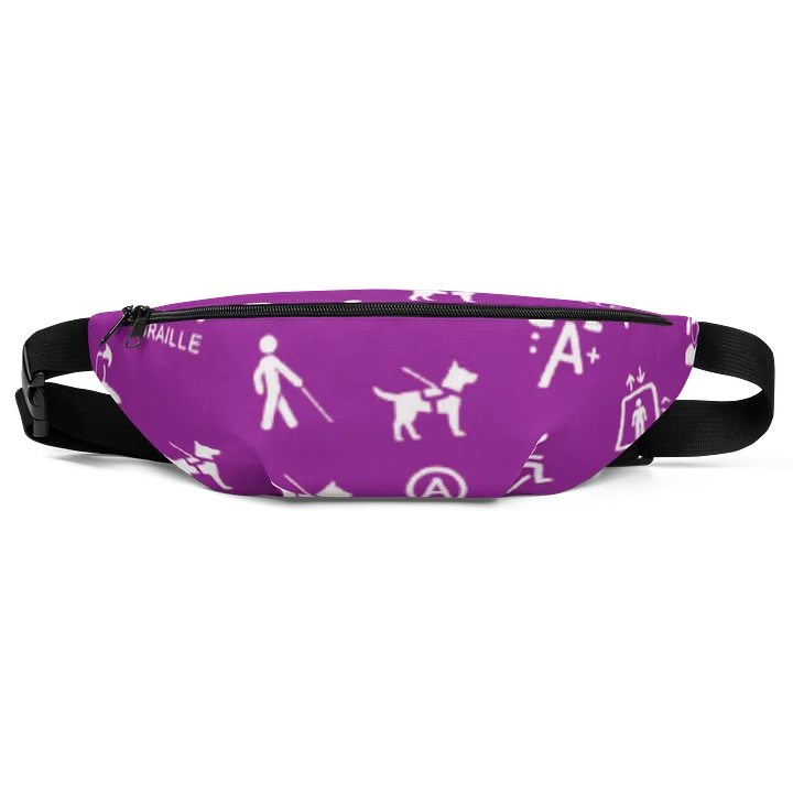 Accessibility Print Fanny Pack product image (1)