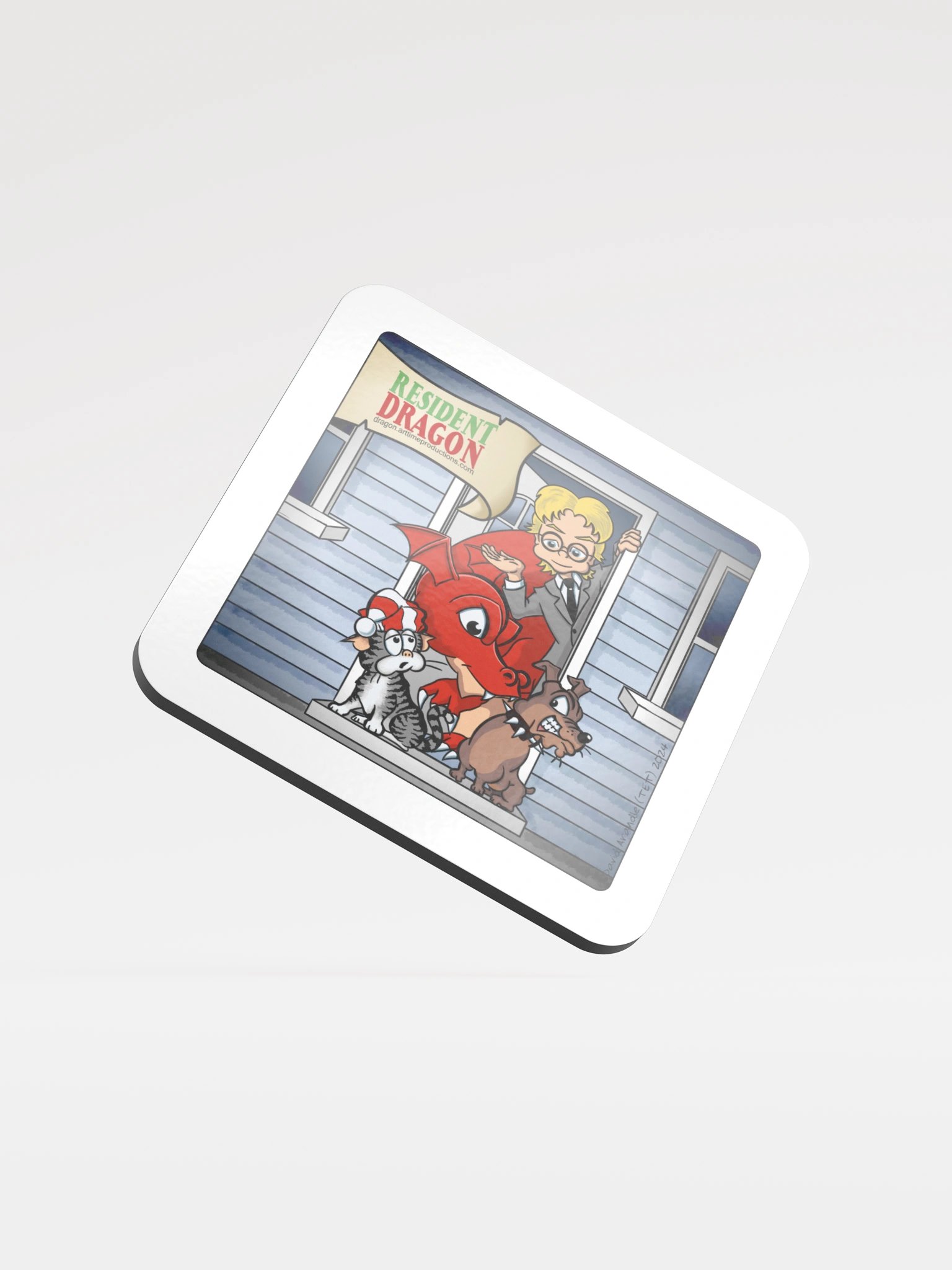 Resident Dragon Original Cast Coaster product image (1)