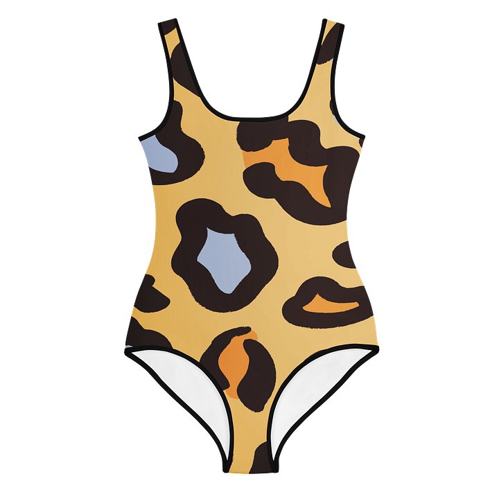 Leopard Print Youth Swimsuit product image (1)
