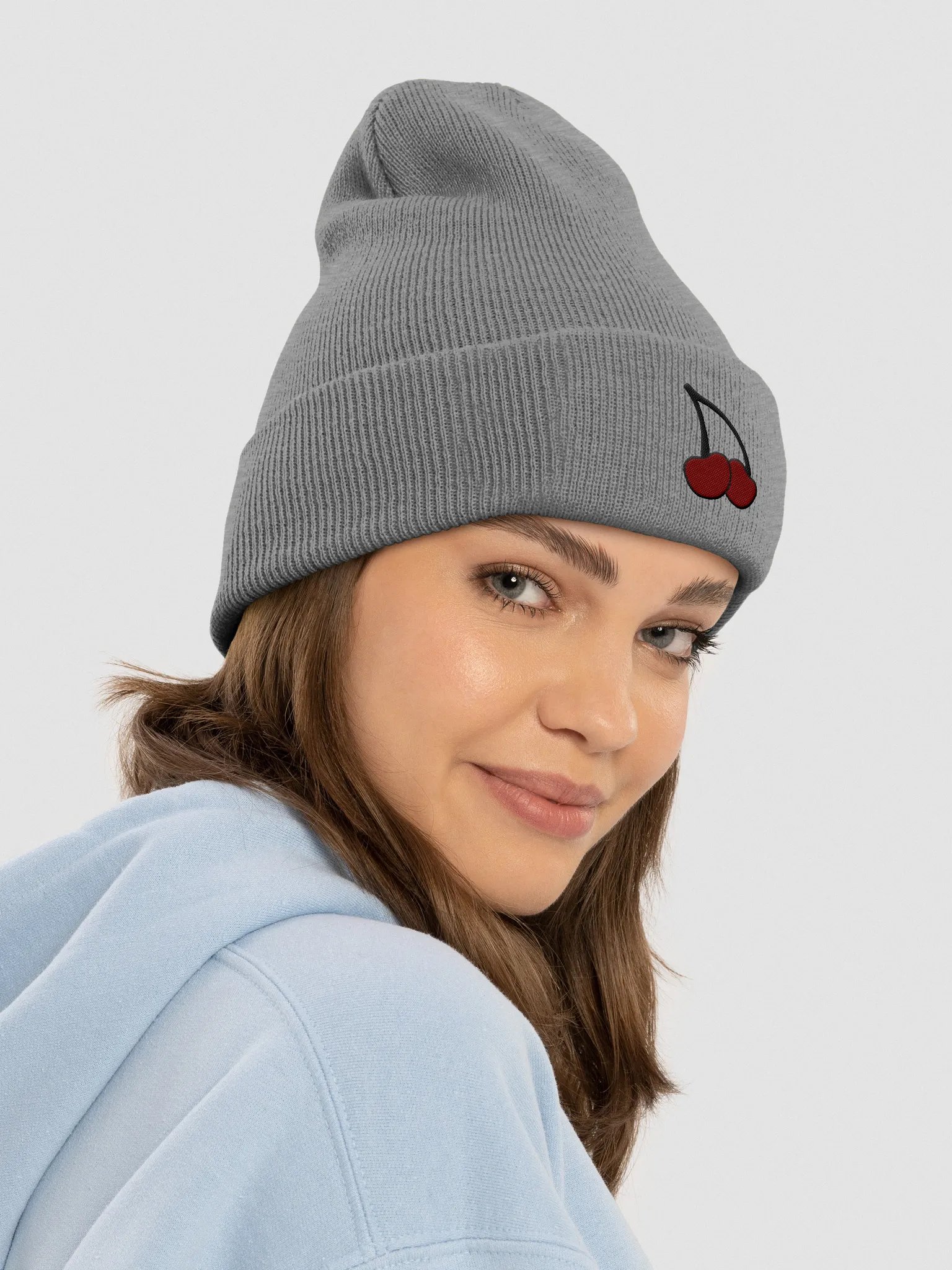 Cherry Cuffed Beanie product image (24)