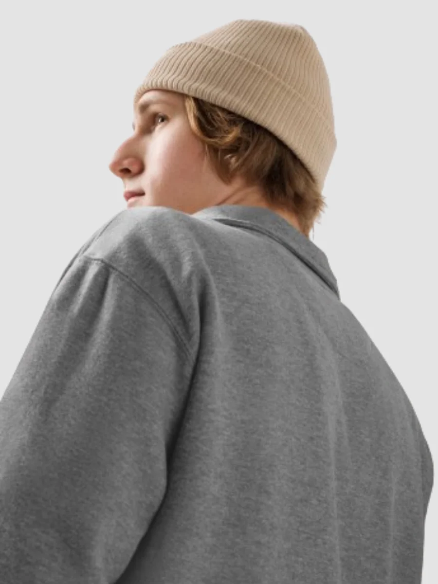 1/4 Zip Fleece Pullover - Carbon Gray product image (4)