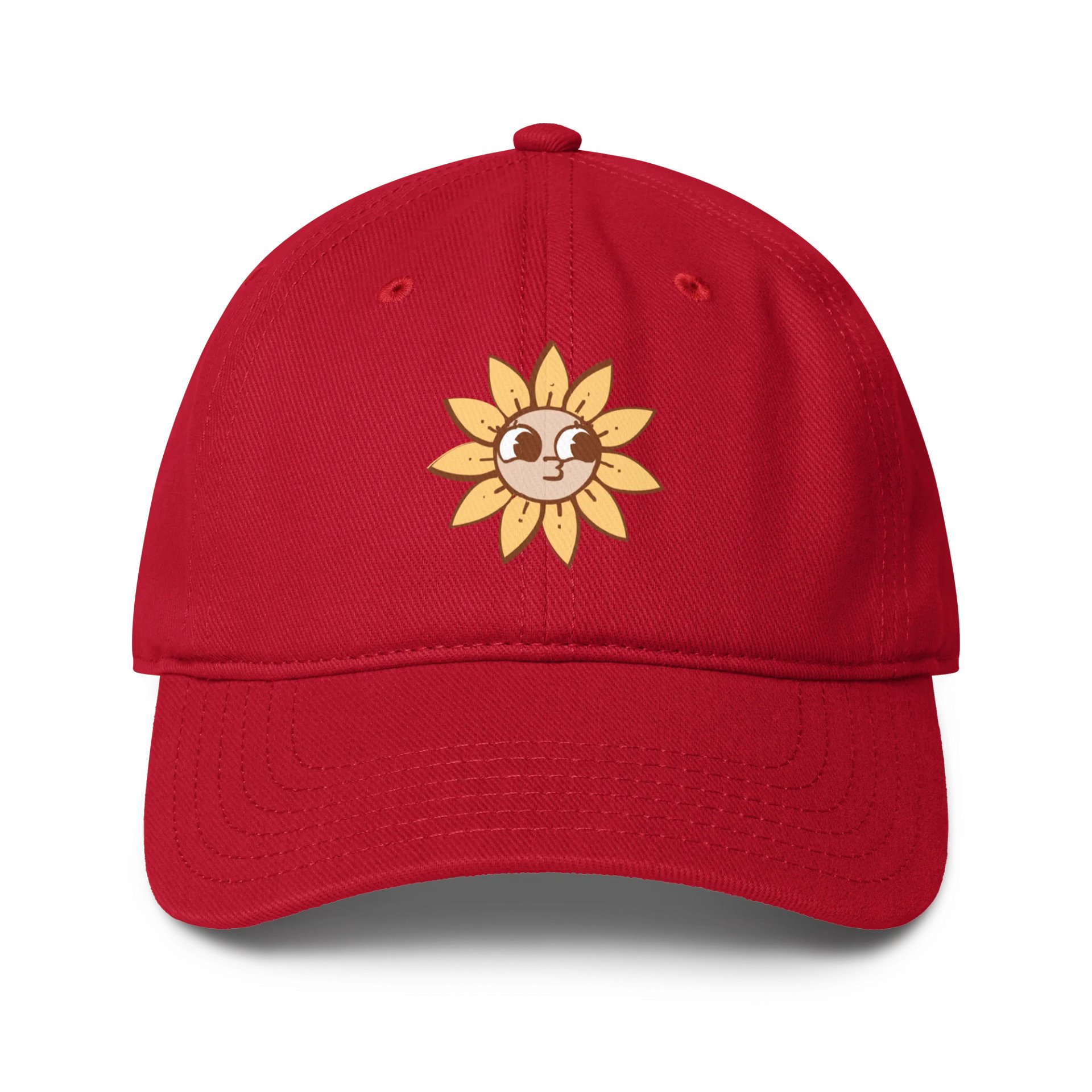 Sunshine Character Dad Hat | Retro 70s Baseball Cap product image (1)