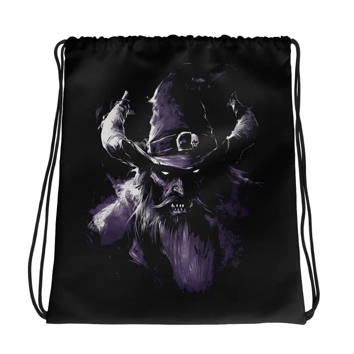 Dark Viking Drawstring Bag product image (1)
