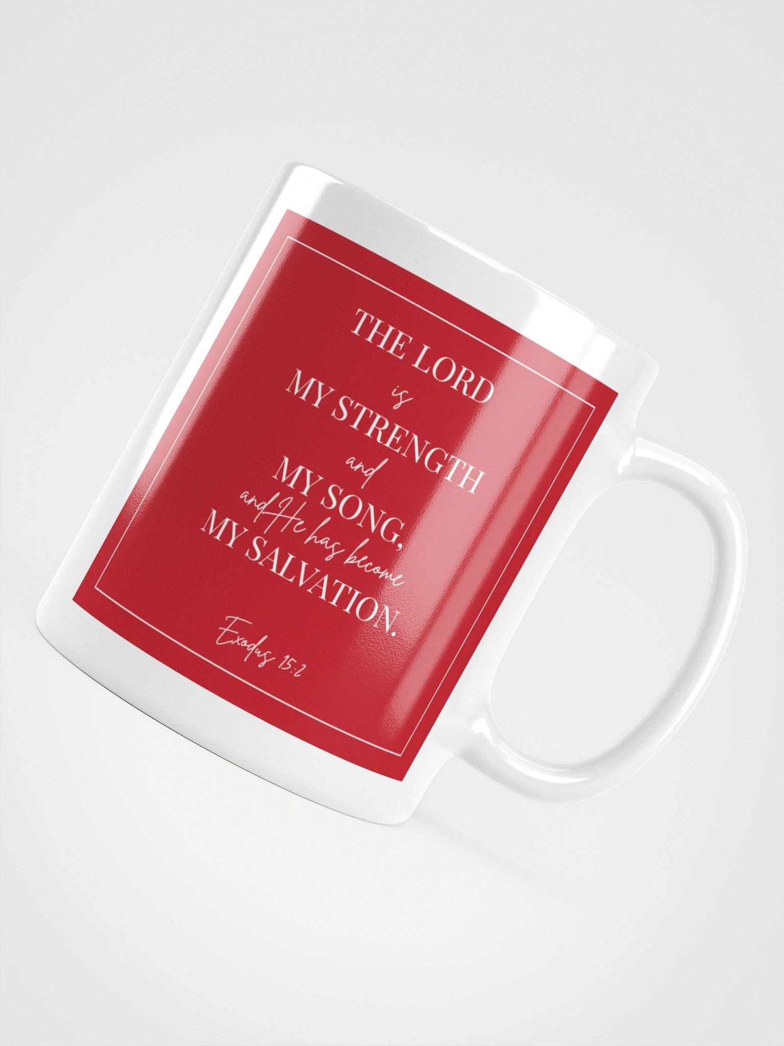 Exodus 15:2 Mug product image (6)