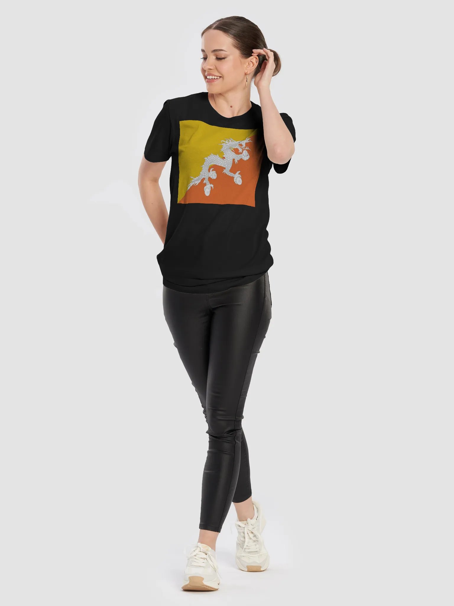 Exclusive Bhutan Flag Unisex T-Shirt - Supersoft Tee product image (1)