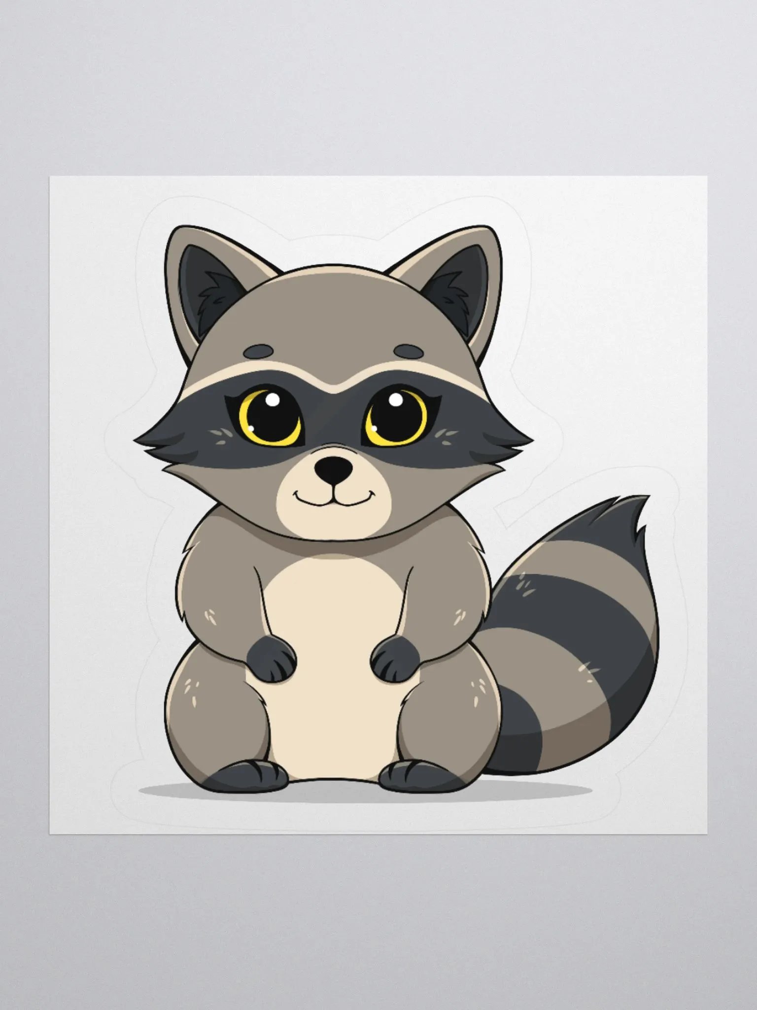 Cute chibi dumpster kitten product image (1)