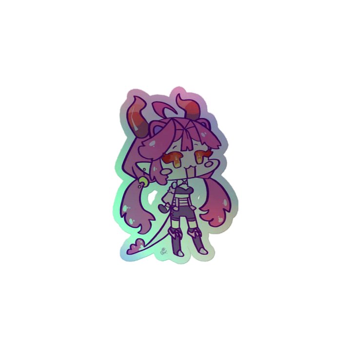 Holographic Magic Little Dragon Sticker product image (1)