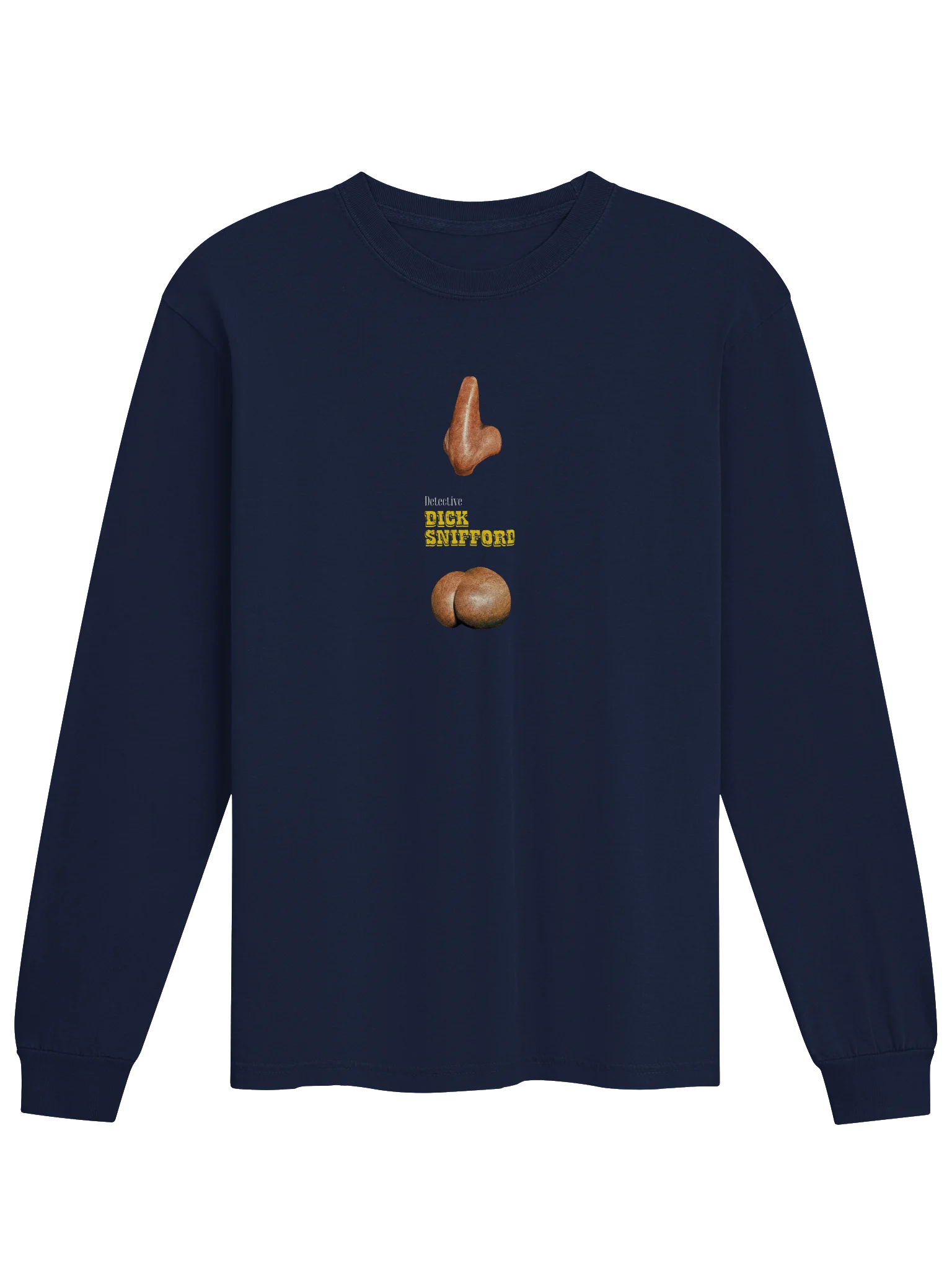 Dick Snifford Nose for Trouble Long Sleeve T-Shirt product image (9)
