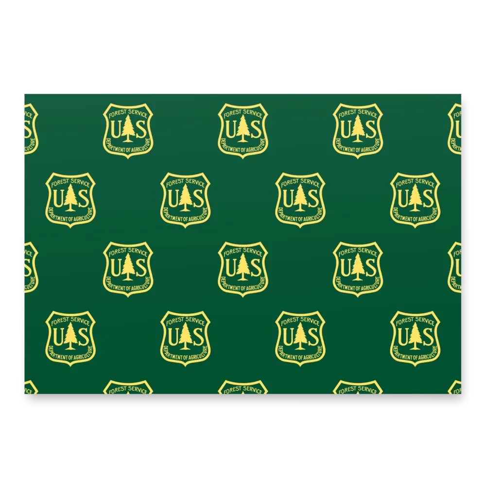 "Forest Service" Wrapping Paper product image (4)