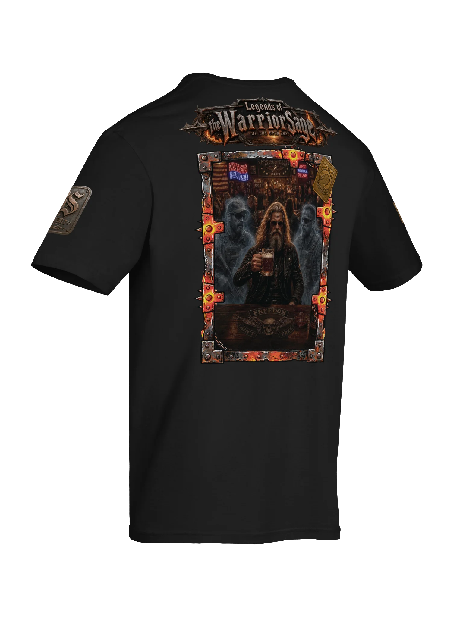 Warrior Sage "Legend / Freedom Ain't Free" Graphic Tee product image (43)