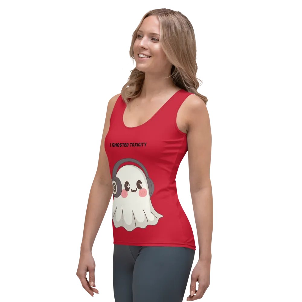 I Ghosted Toxicity Red Tank product image (3)