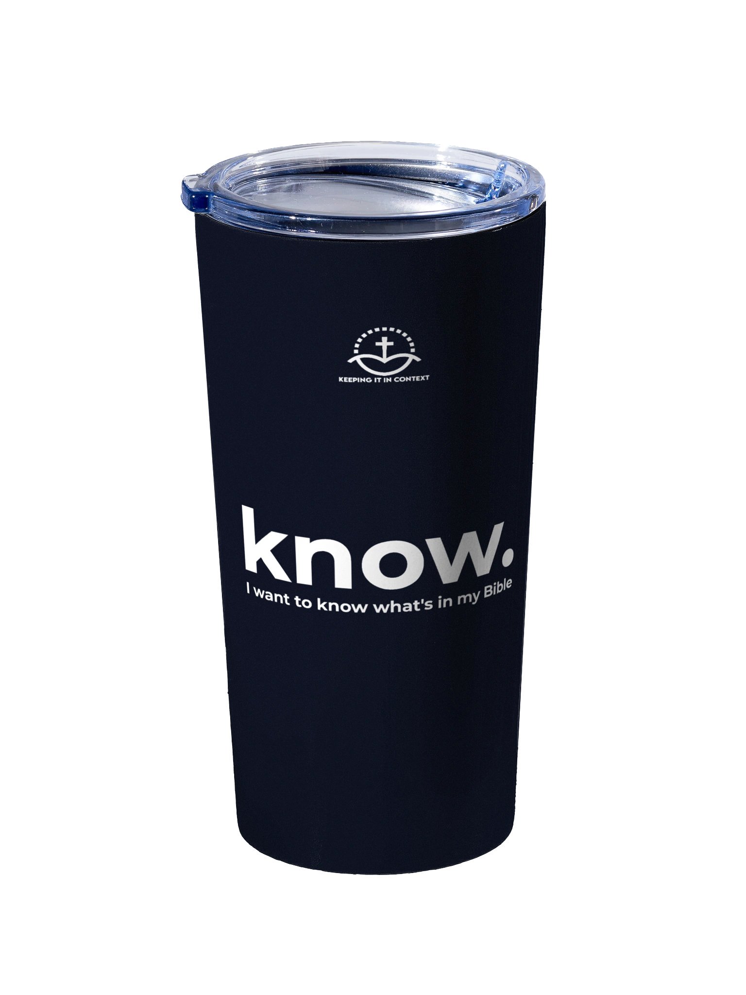 Know the Bible Study Tumbler product image (2)