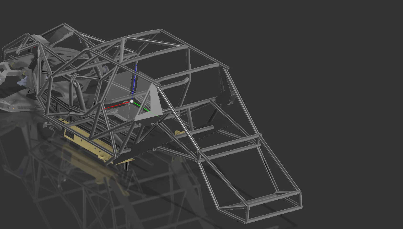 Tube Chassis prerunner back Half product image (2)