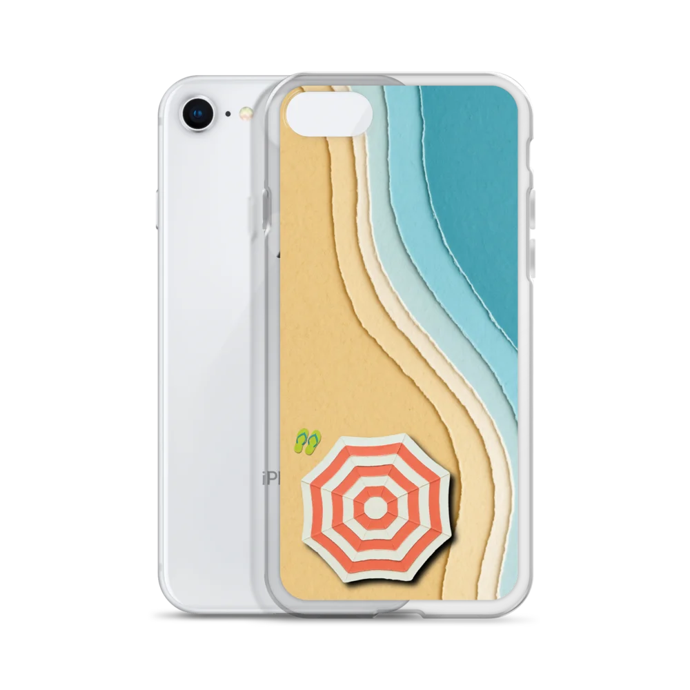 Abstract Waves Clear iPhone Case product image (55)