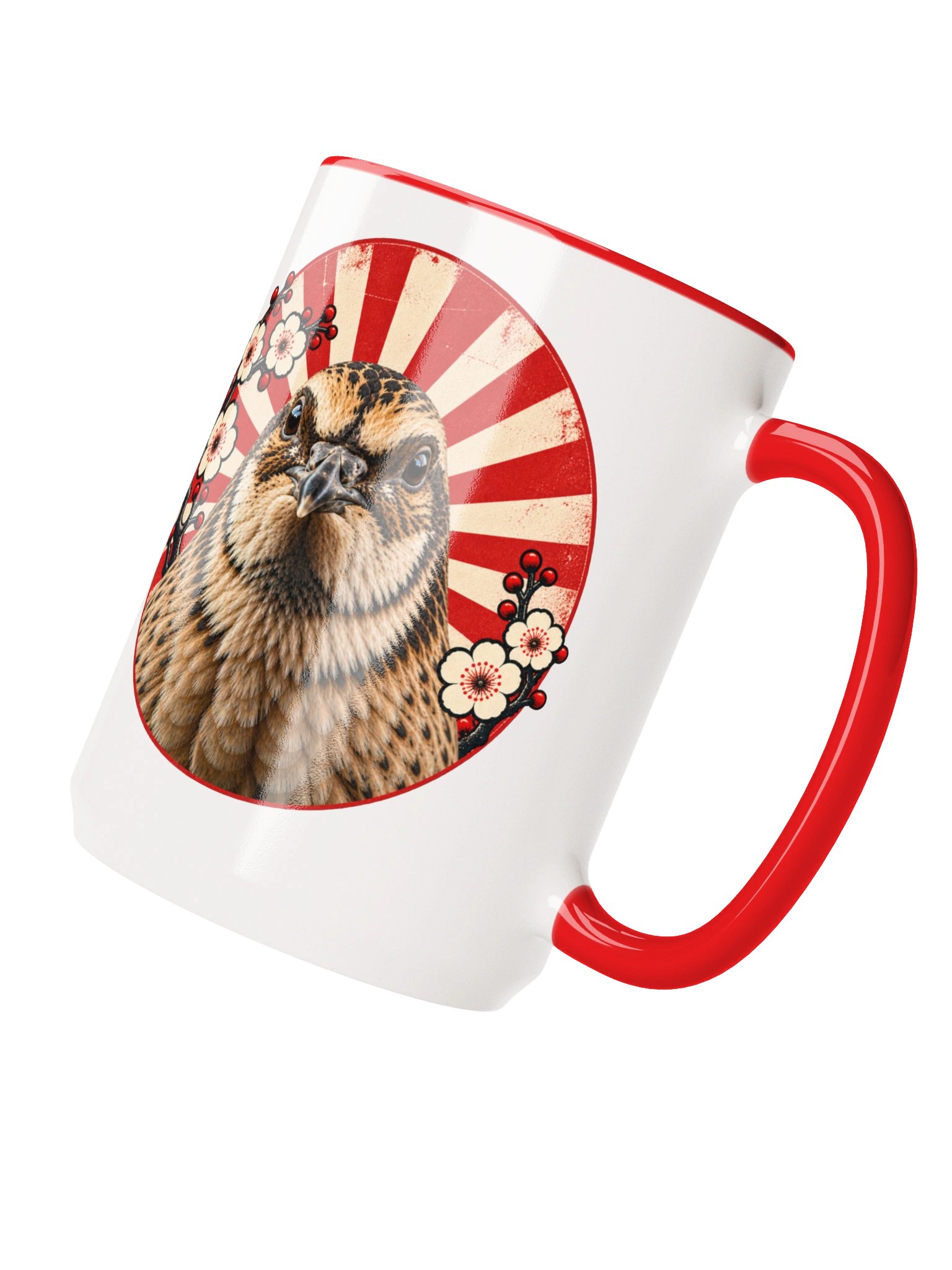 Foot Foot Rising — Coturnix Rooster Mug product image (8)