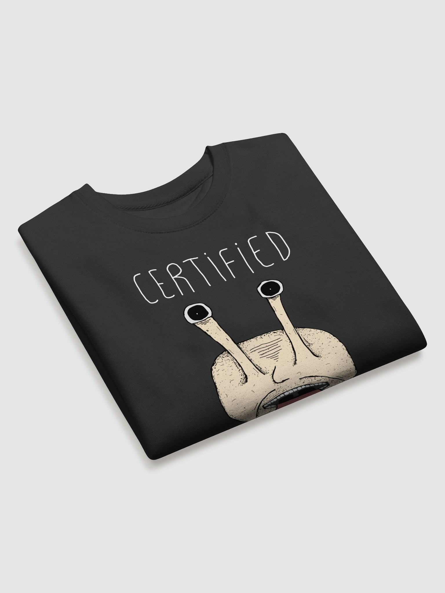 CERTIFIED JUNGLERIST PULLOVER WHITE TEXT product image (3)