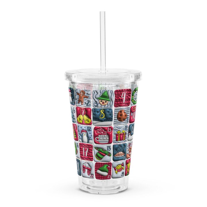 Christmas Calendar Acrylic Tumbler product image (1)