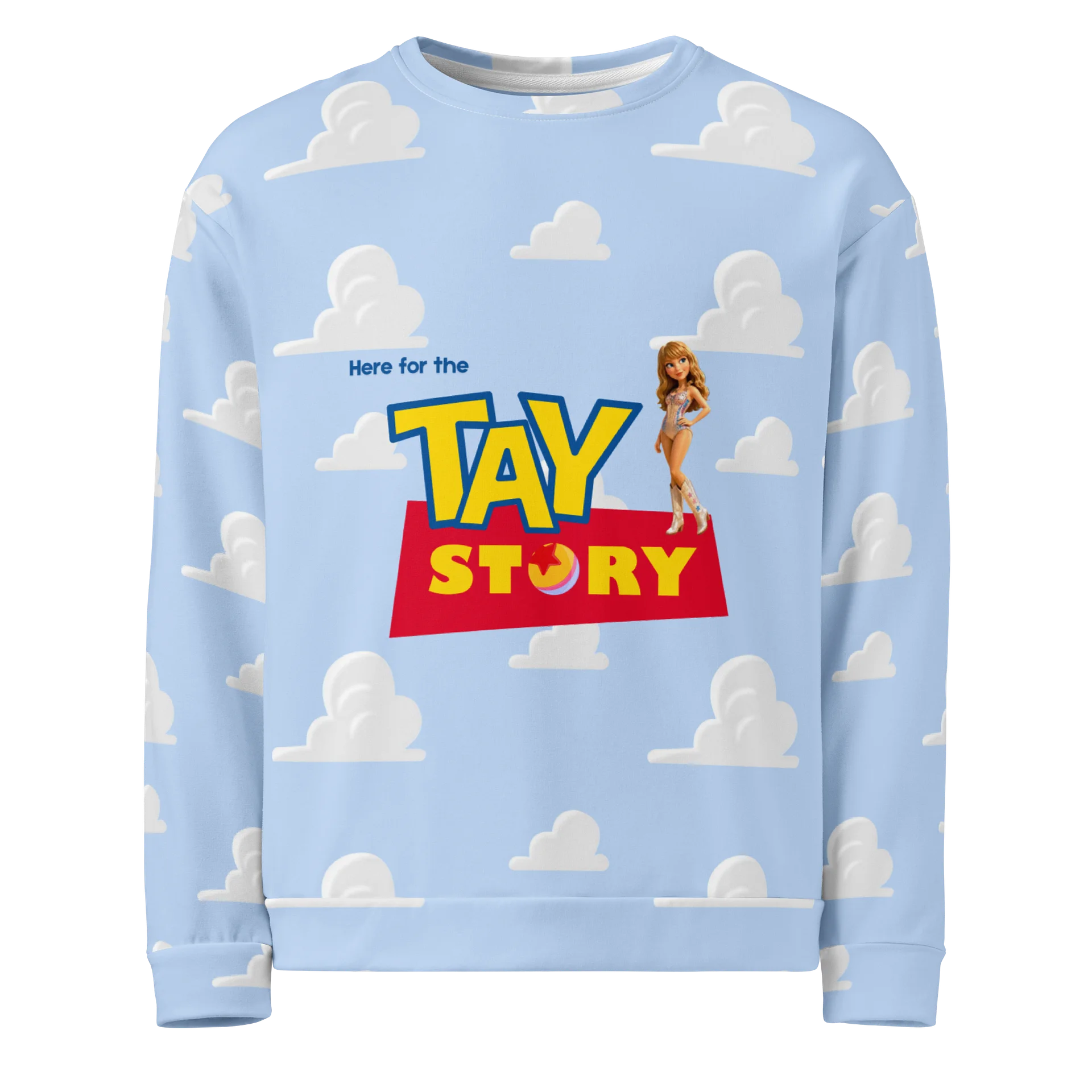 LowkeyFire Tay Story All-Over Print Sweatshirt product image (1)