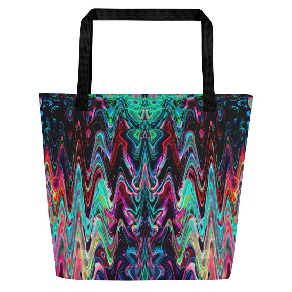 Radiant Resonance Large Tote Bag with Pocket product image (3)