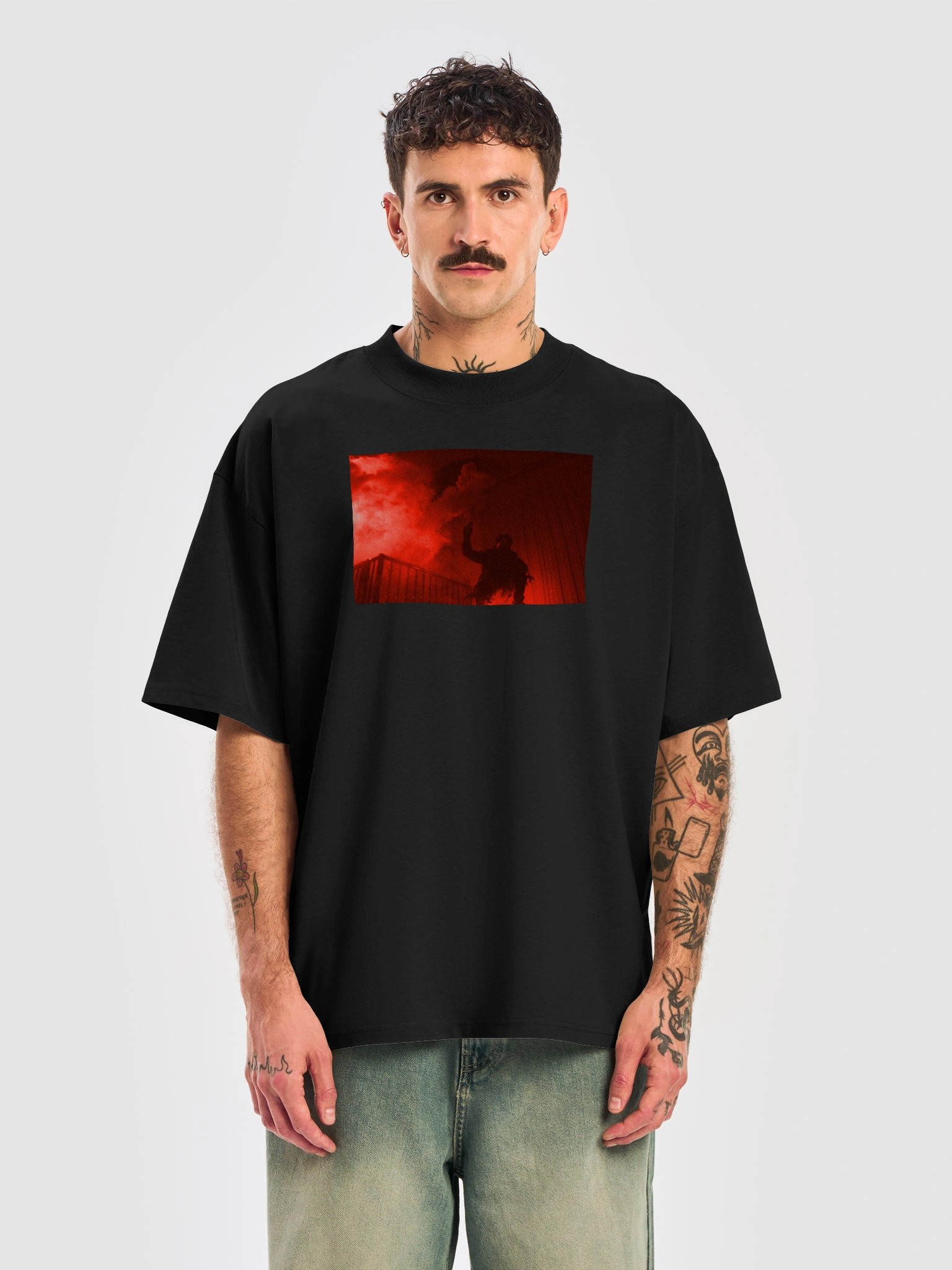 Smoke cover tee product image (5)