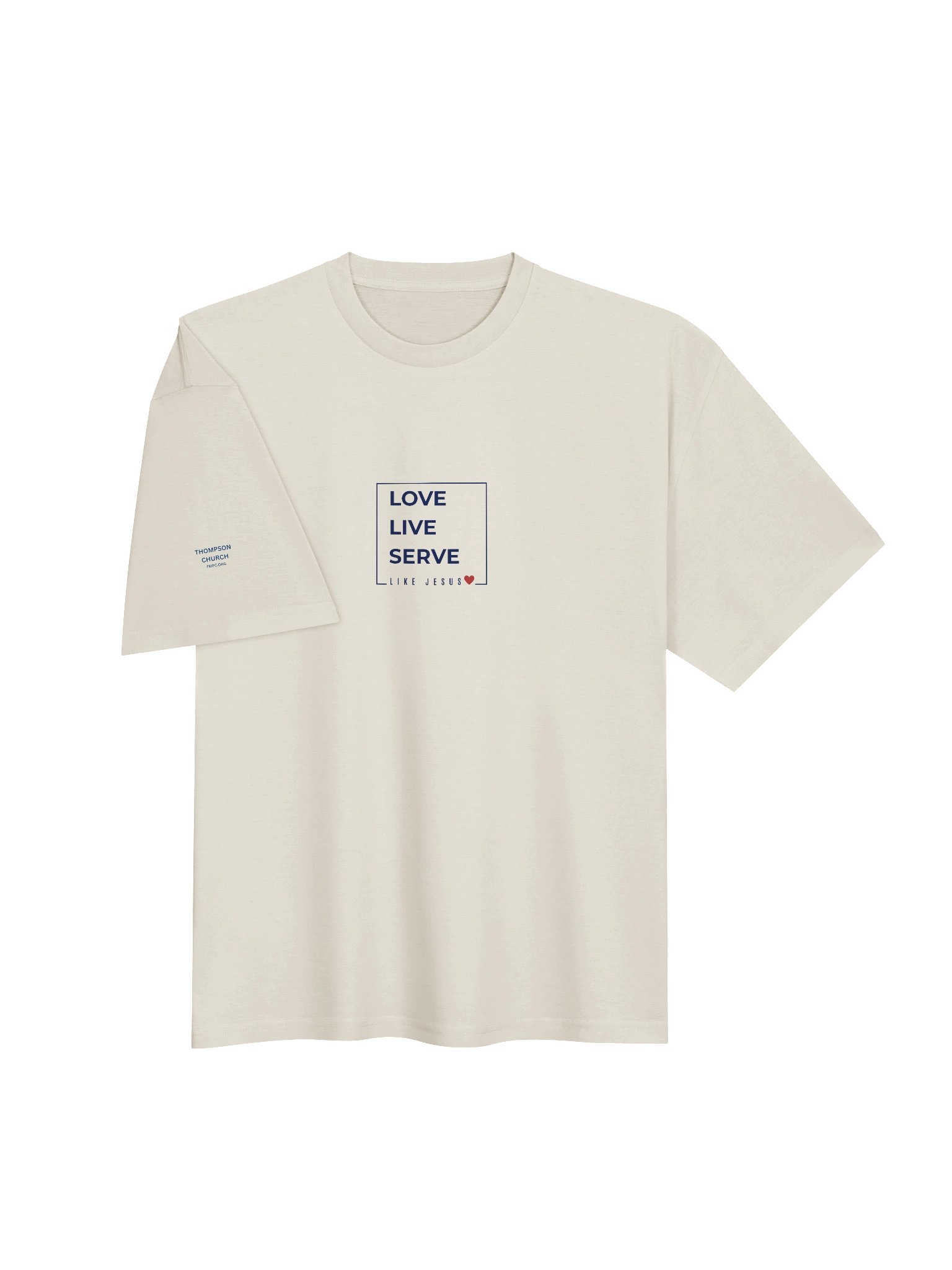 Love. Live. Serve. Like Jesus T-Shirt product image (5)
