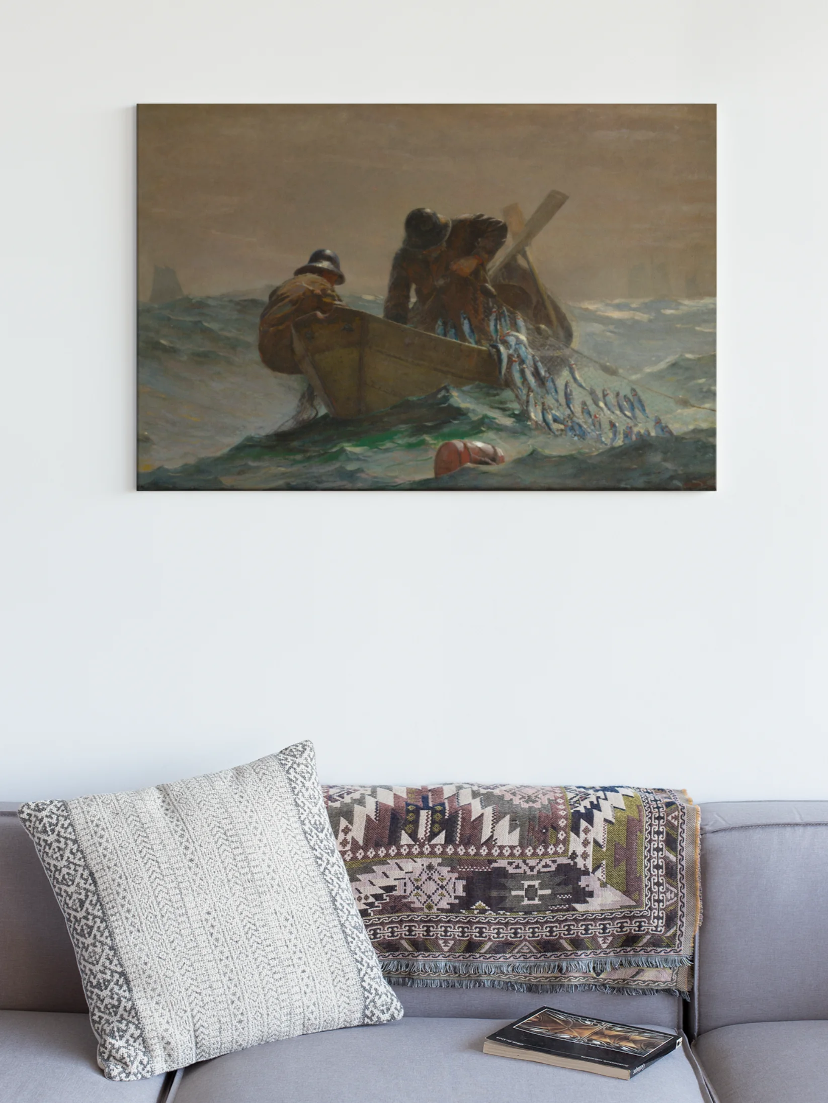 The Herring Net (Winslow Homer) Canvas product image (1)